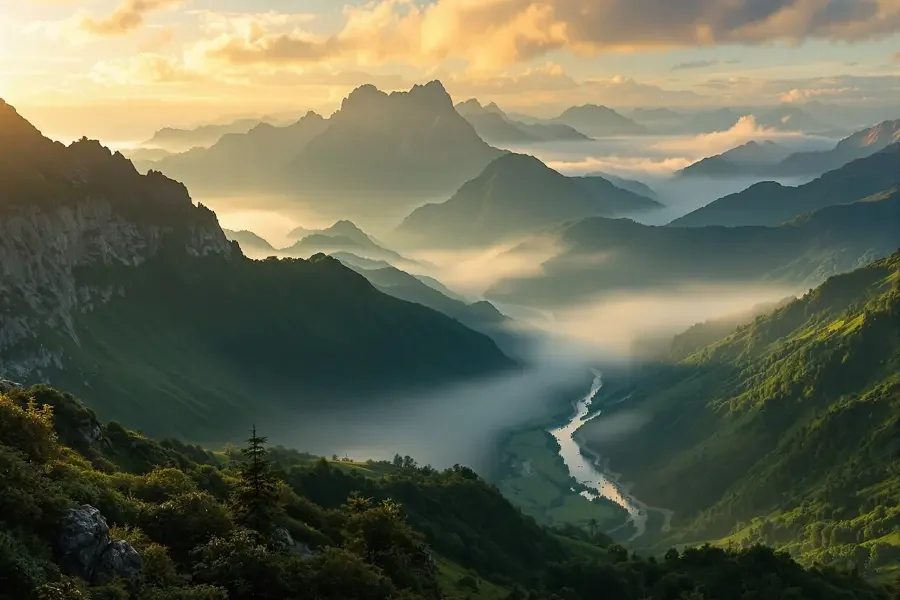 山河四季